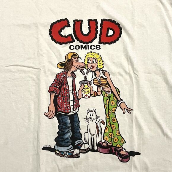 Hanes Other - Vintage 1996 Graphitti Designs CUD Comics T Shirt Sz L Terry Laban‎ Art Rare